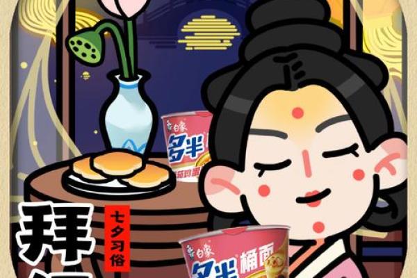 七夕节的巧果与古老爱情传说